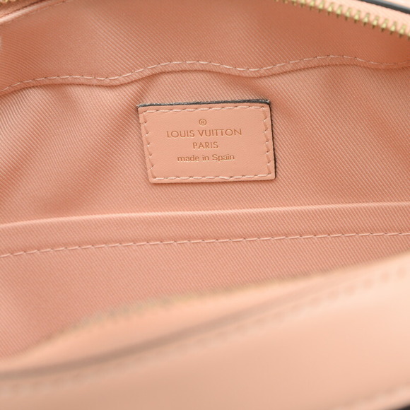 Louis Vuitton Damier Santa Monica Shoulder Bag Leather Pink N40179 - Picture 8 of 10